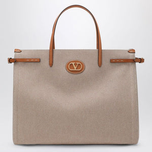 VALENTINO GARAVANI Medium Canvas Tote Handbag