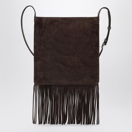 VALENTINO GARAVANI Medium Suede Fringe Crossbody Handbag