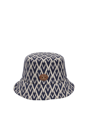 VALENTINO GARAVANI Logo Patch Bucket Hat for Women - SS25