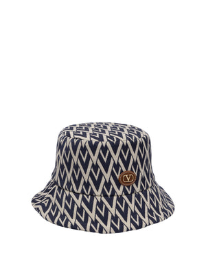 VALENTINO GARAVANI Logo Patch Bucket Hat for Women - SS25