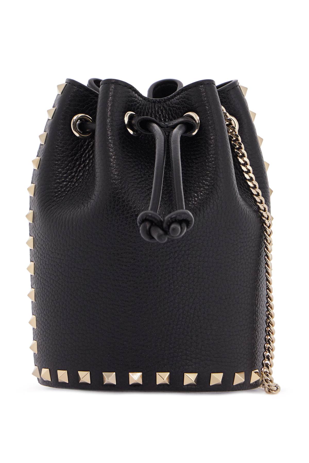 VALENTINO GARAVANI Mini Drawstring Bag with Studded Details