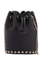 VALENTINO GARAVANI Mini Drawstring Bag with Studded Details