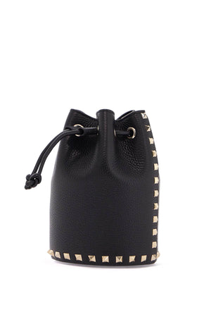 VALENTINO GARAVANI Mini Drawstring Bag with Studded Details