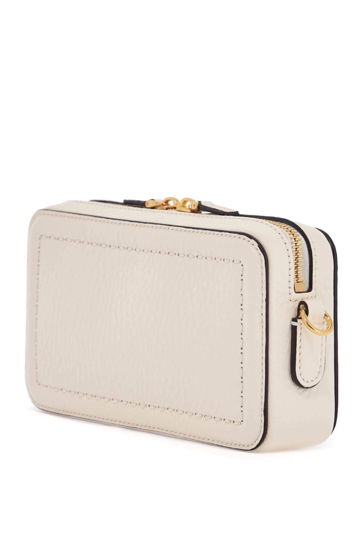 VALENTINO GARAVANI Mini Camera Case with Adjustable Strap and Golden Details