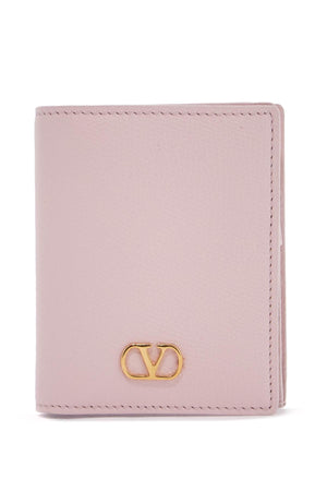 VALENTINO GARAVANI Mini Compact Wallet for Women with Zip Closure