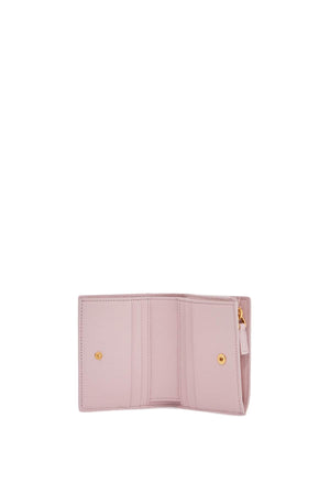 VALENTINO GARAVANI Mini Compact Wallet for Women with Zip Closure