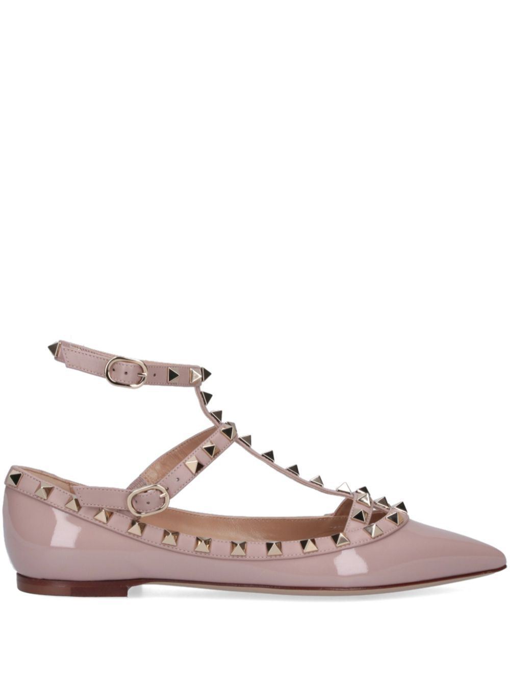 VALENTINO Elegant Studded Ballerina Flats for Women