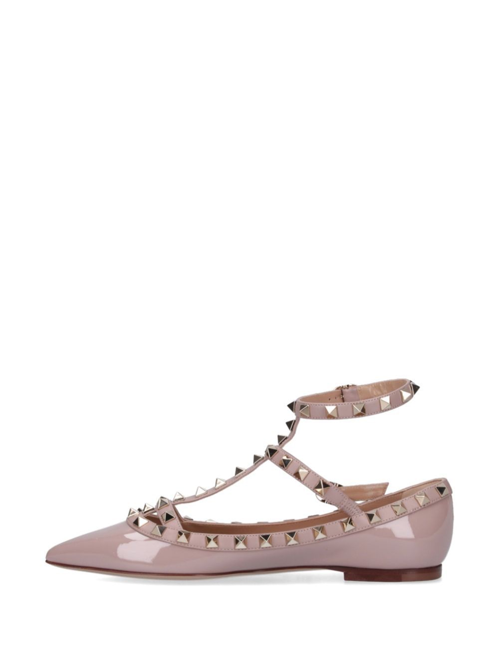 VALENTINO Elegant Studded Ballerina Flats for Women