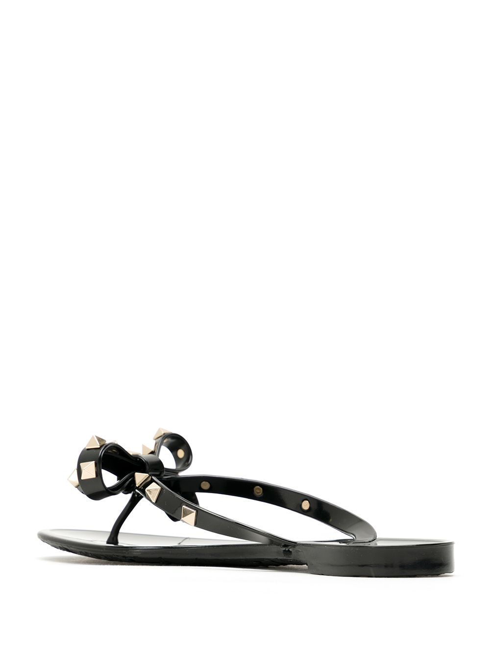 VALENTINO Rockstud Thong Slide Sandals