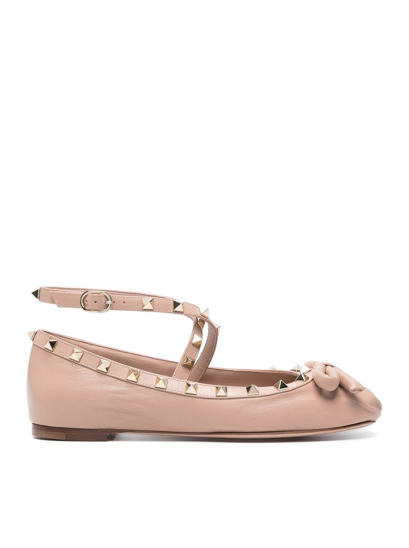 VALENTINO Rockstud Ballerina Shoes for Women