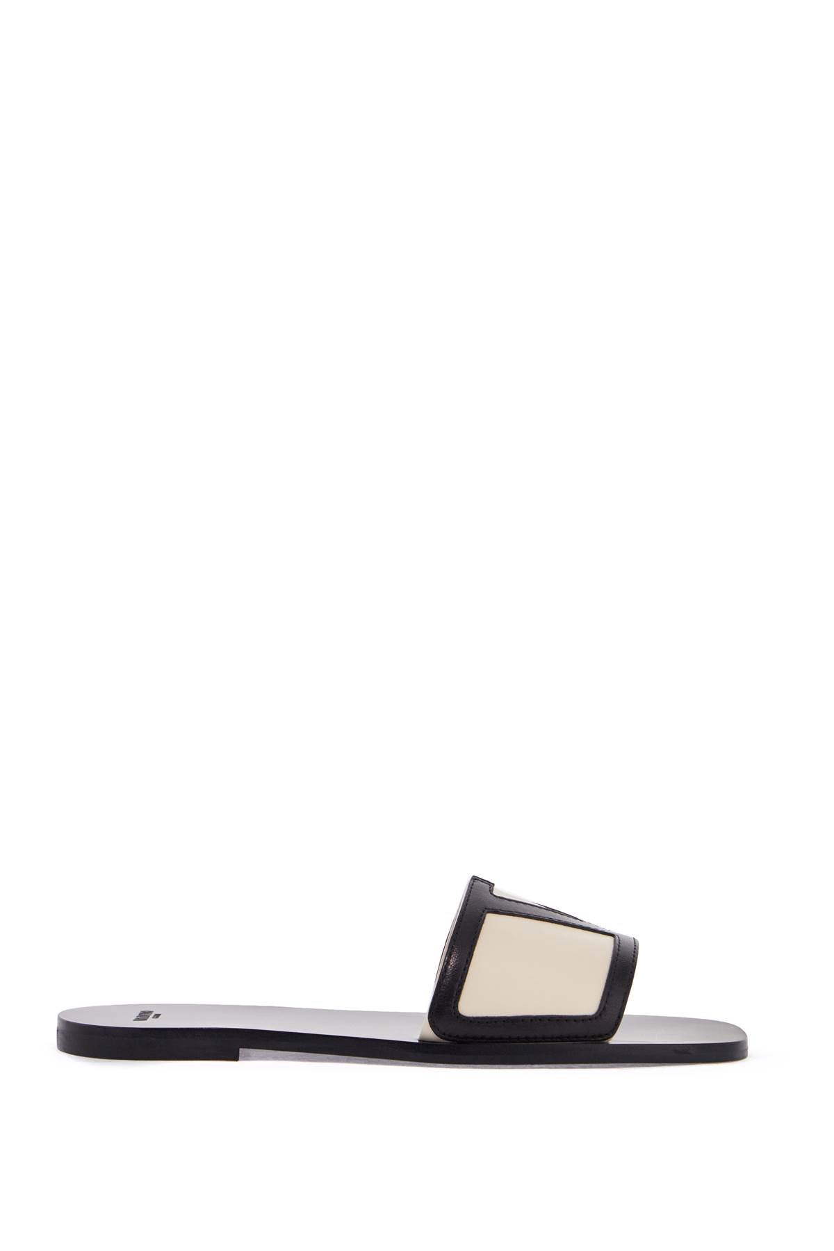 VALENTINO GARAVANI Wide Strap Slide Sandals