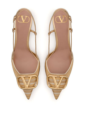 VALENTINO GARAVANI Golden Logo Sneaker for Women