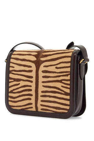 VALENTINO GARAVANI Striped Leather Shoulder Mini Handbag