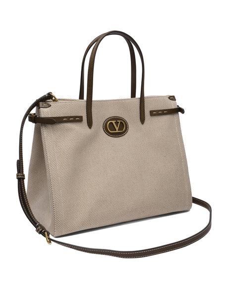 VALENTINO GARAVANI Signature Logo Shopper Bag