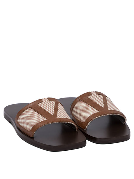 VALENTINO GARAVANI Vlogo Signature Slide Sandals for Women - SS25