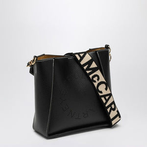 STELLA MCCARTNEY Mini Eco-Leather Cross-Body Handbag with Perforated Logo