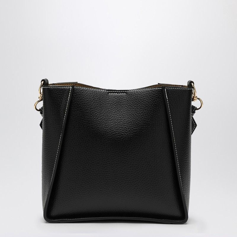 STELLA MCCARTNEY Mini Eco-Leather Cross-Body Handbag with Perforated Logo