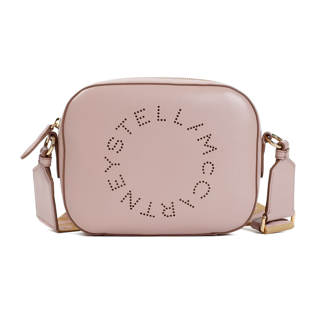 STELLA MCCARTNEY ベージュ エコフレンドリー ミニ ショルダーカメラバッグ