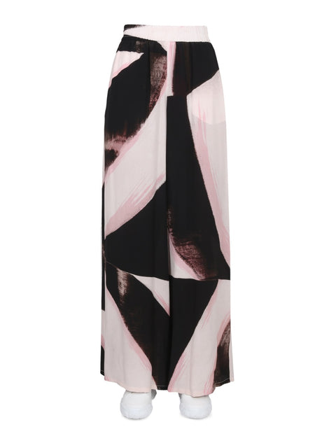 ALEXANDER MCQUEEN High Waist Graphic Pants