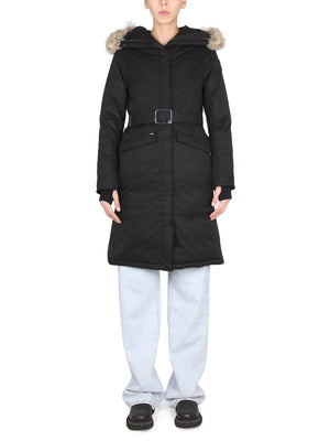 NOBIS Women's Mini Parka Jacket with Drawstring Hood