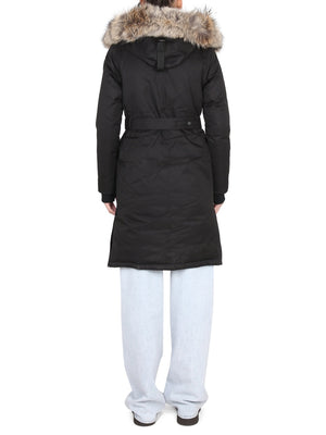 NOBIS Women's Mini Parka Jacket with Drawstring Hood