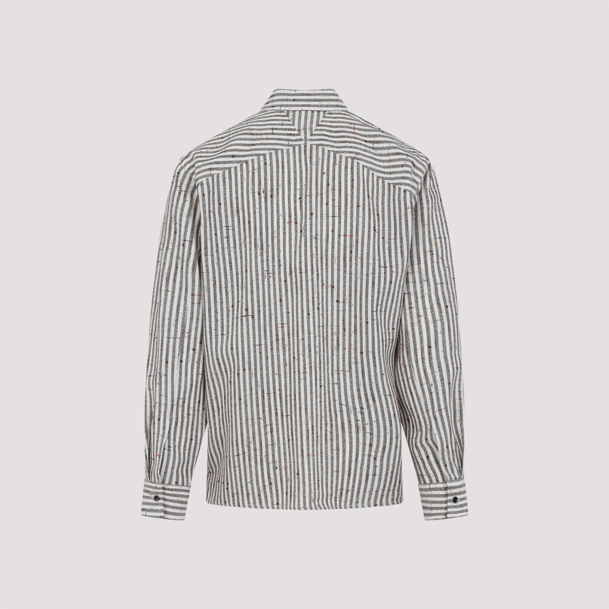 BOTTEGA VENETA Long Sleeve Striped Shirt for Men - SS25 Collection