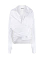 BALENCIAGA Oversized Wrap Shirt - Long Sleeve