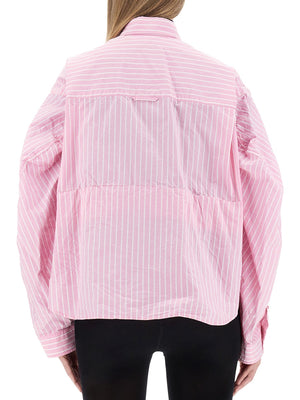 BALENCIAGA Oversized Cotton Shirt - Size 2