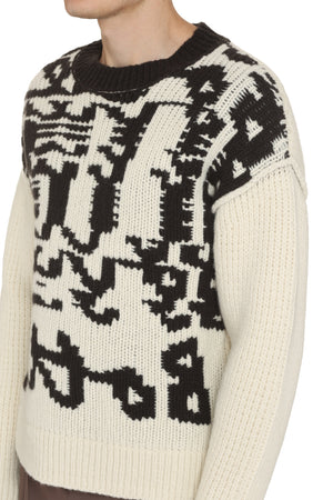 BOTTEGA VENETA Crew-Neck Wool Sweater for Men