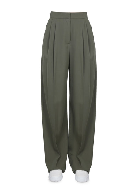 ALEXANDER MCQUEEN Wide Leg Pants for Women - Spring/Summer Collection 2025