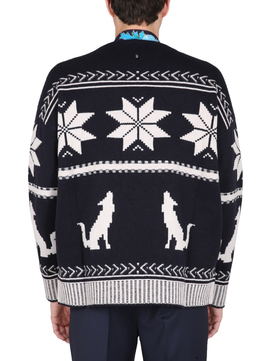 ETRO Stylish Virgin Wool Sweater for Men