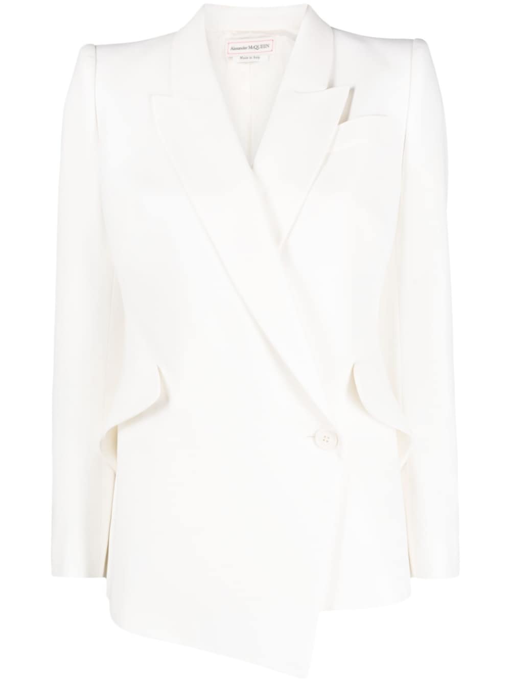 ALEXANDER MCQUEEN Women's Asymmetrical Hem Jacket - Size 40