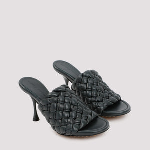 BOTTEGA VENETA Dot Wave Mini Sandals - 9cm Heel Height