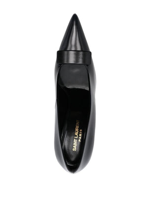 SAINT LAURENT Classic Calfskin Pumps 110 T.ON for Trendsetting Women