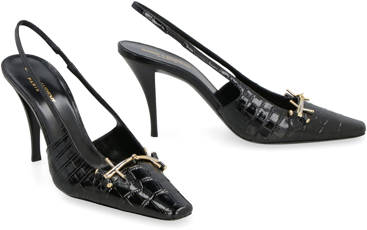 SAINT LAURENT Sleek Blade 90 Mini Pumps for Women