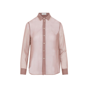 SAINT LAURENT Silk Shirt for Women - SS23 Collection