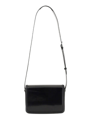 SAINT LAURENT Medium Calfskin Leather Crossbody Handbag