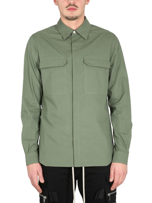 RICK OWENS Classic Pocket Shirt for Men