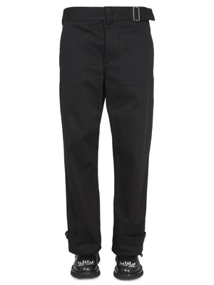 ALEXANDER MCQUEEN Men's Cargo Pants with Belt Closure