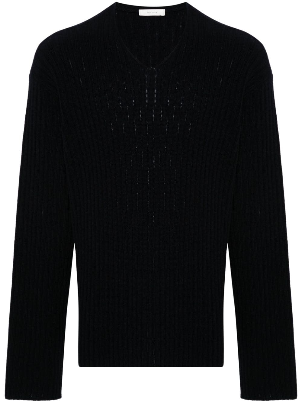 THE ROW Cashmere V-Necked Sweater