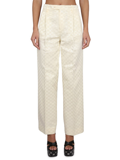 GUCCI Essential Cotton Slub Fault Pants - Women’s Fit