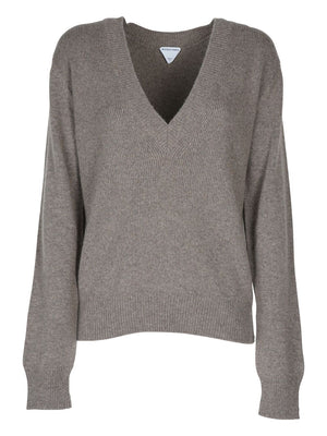 BOTTEGA VENETA V Neck Cashmere Knit Jumper