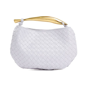 BOTTEGA VENETA Woven Leather Mini Handbag