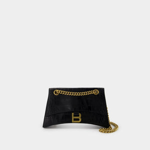 BALENCIAGA Mini Chain Shoulder Handbag