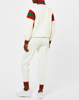 GUCCI Women's Logo Zip-Up Track Jacket