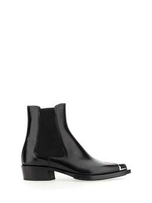 ALEXANDER MCQUEEN Punk Boot with 2 cm Heel