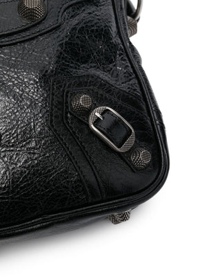 BALENCIAGA Mini Leather Crossbody Handbag