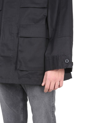 BALENCIAGA Classic Cargo Jacket with Shirt Collar - Men's Outerwear