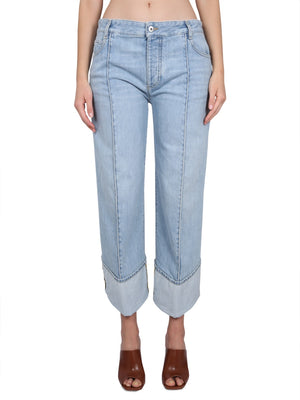 BOTTEGA VENETA Curved Line High-Waisted Jeans for Women