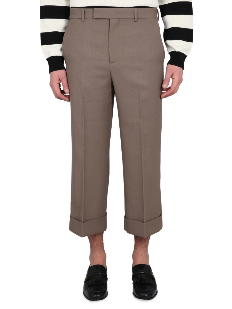 GUCCI Textured Gabardine Shorts for Men